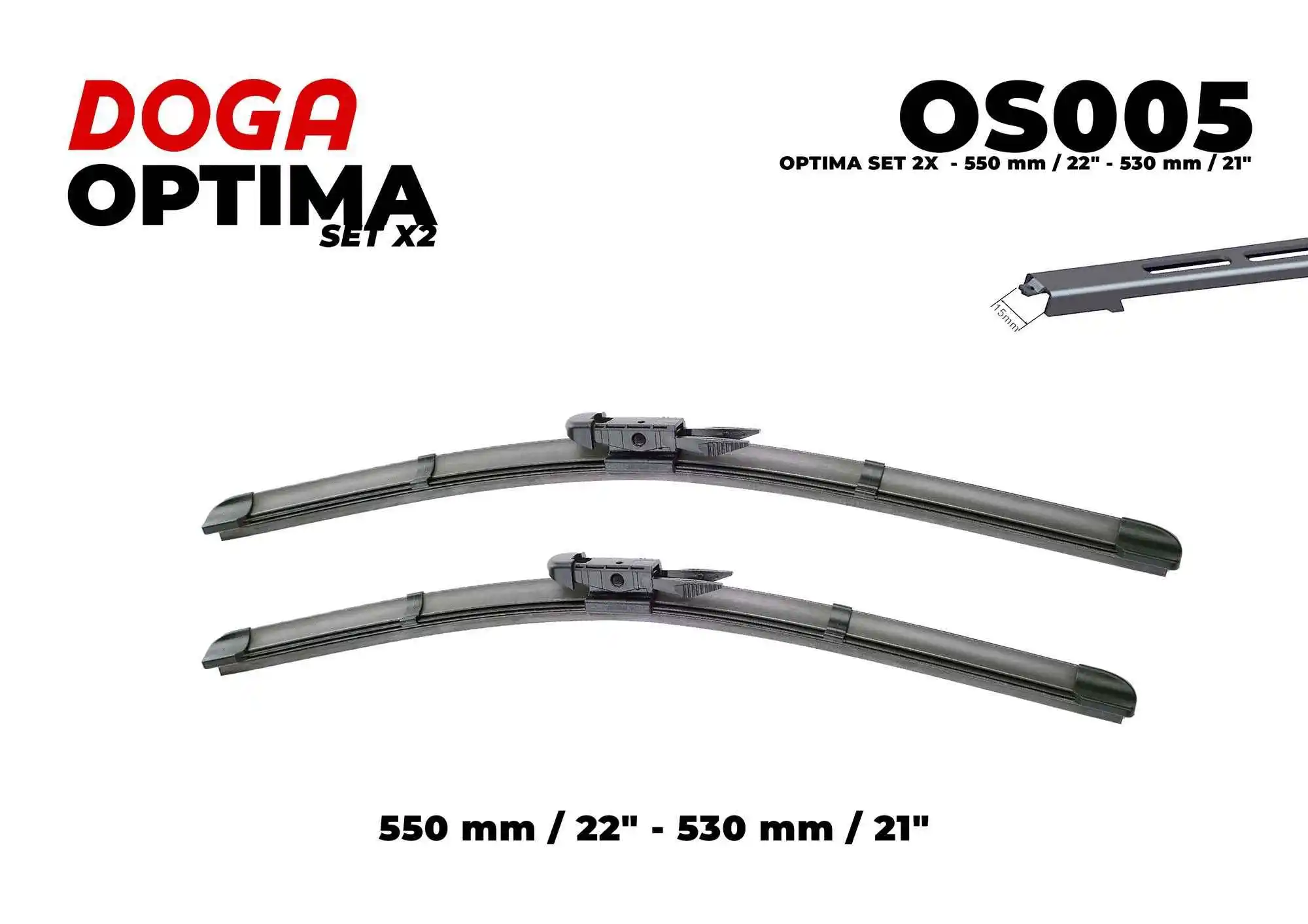 Balai d'essuie-glace DOGA OS005
