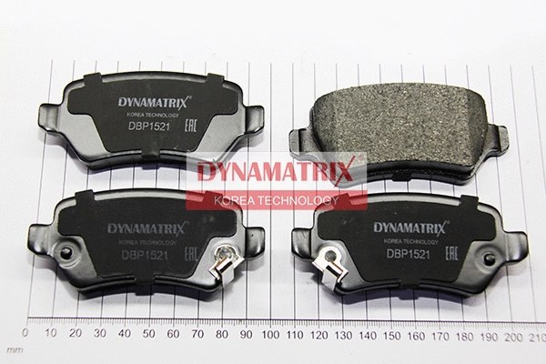Kit de plaquettes de frein, frein à disque DYNAMATRIX DBP1521