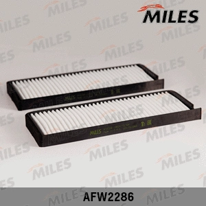 Filtre, air de l'habitacle MILES AFW2286