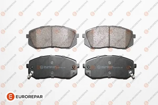 Kit de plaquettes de frein, frein à disque EUROREPAR 1681161880