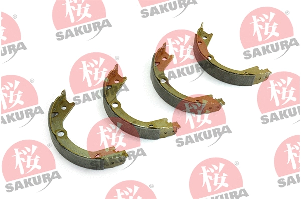 Jeu de mâchoires de frein, frein de stationnement SAKURA 602-00-4613