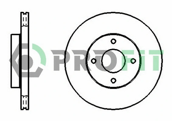 Disque de frein PROFIT 5010-0959