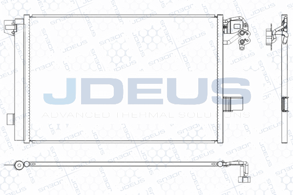 Condenseur, climatisation JDEUS M-7300540