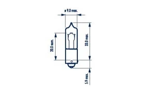 Ampoule, feu clignotant NARVA 681963000
