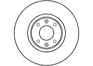 Disque de frein ABTEX BD1264V