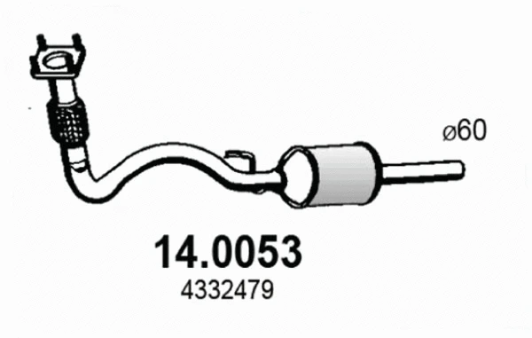 Catalyseur ASSO 14.0053