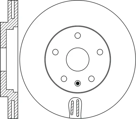 Disque de frein FIT FR0964V