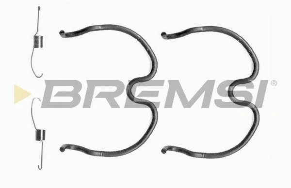 Kit d'accessoires, mâchoire de frein BREMSI SK0837