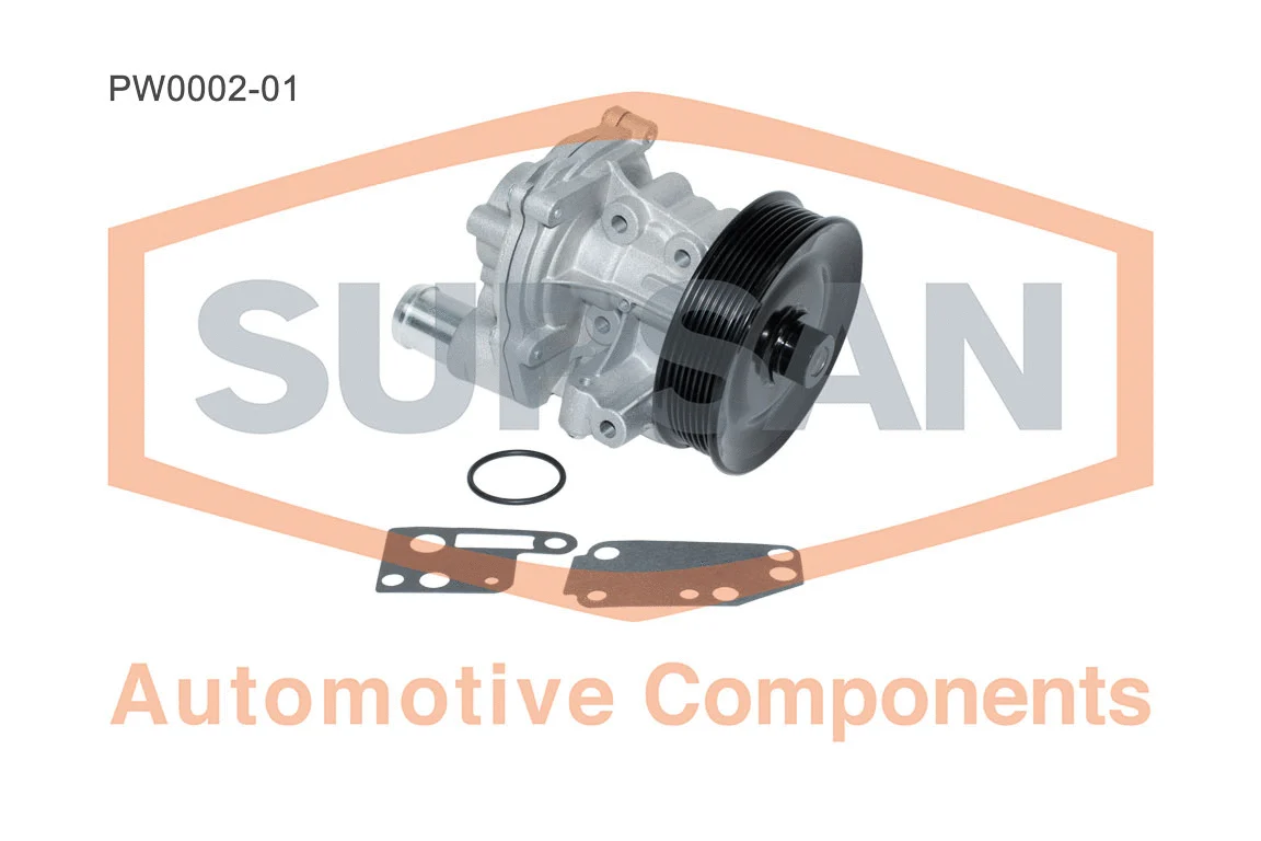 Pompe à eau, refroidissement du moteur SUPSAN Automotive Components PW0002-01