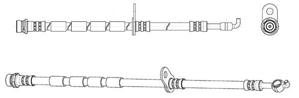 Flexible de frein CEF 512959