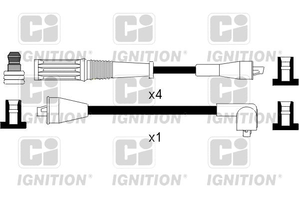 Kit de câbles d'allumage QUINTON HAZELL XC1012
