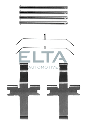 Kit d'accessoires, plaquette de frein à disque ELTA AUTOMOTIVE EA8547