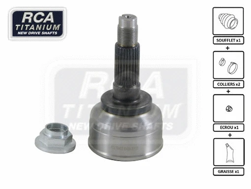 Jeu de joints, arbre de transmission RCA FRANCE MA73