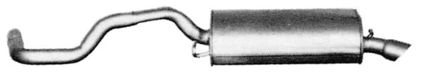 Silencieux arrière VEGAZ GmbH SES-39