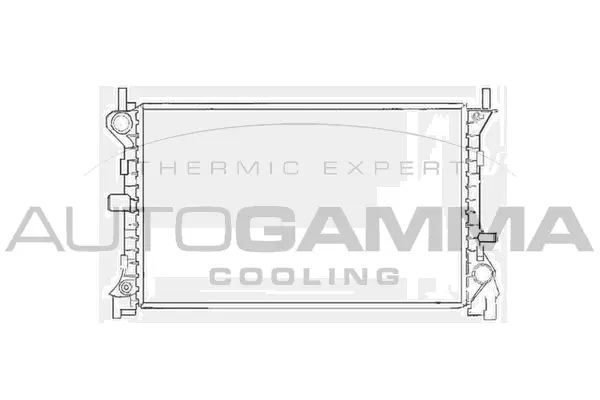 Radiateur, refroidissement du moteur AUTOGAMMA 102071