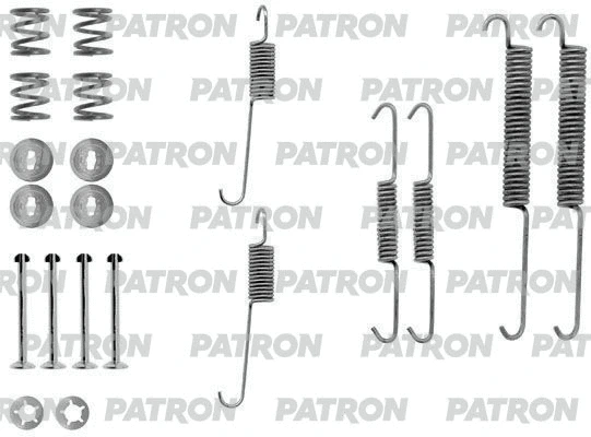 Kit d'accessoires, mâchoire de frein PATRON PSRK0030