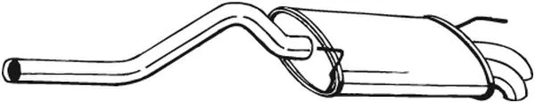 Silencieux arrière BOSAL 227-105