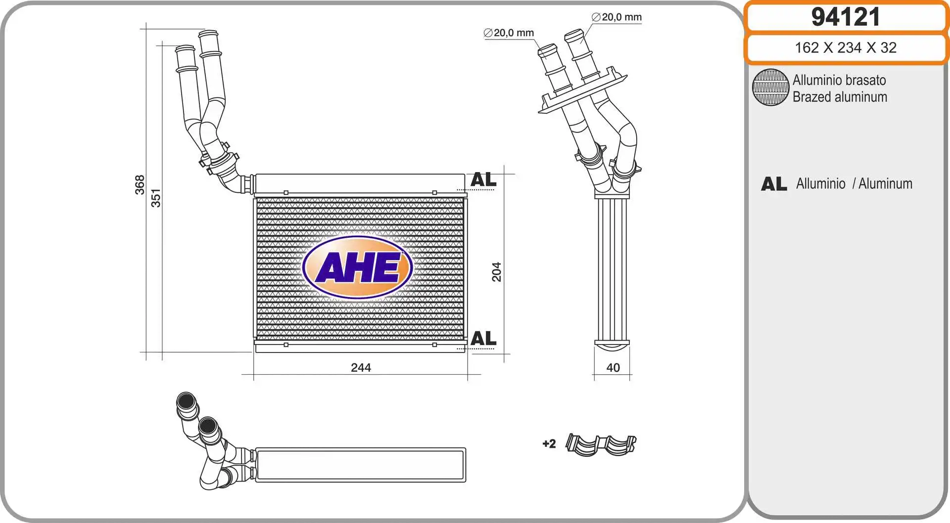Système de chauffage AHE 94121