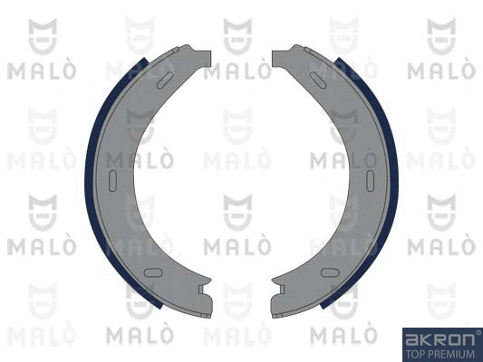 Jeu de mâchoires de frein, frein de stationnement AKRON-MALÒ 1390168