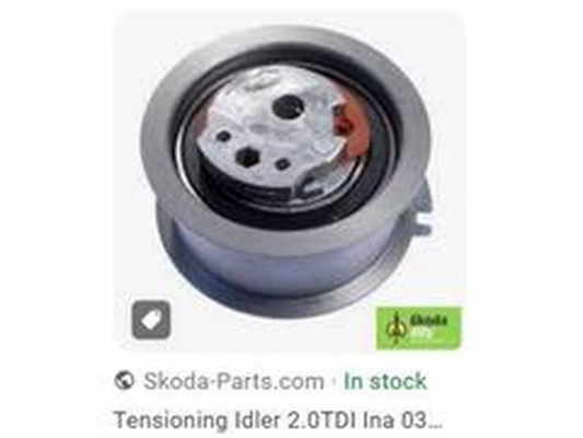 Poulie de tension, courroie crantée ZPY 03G109243