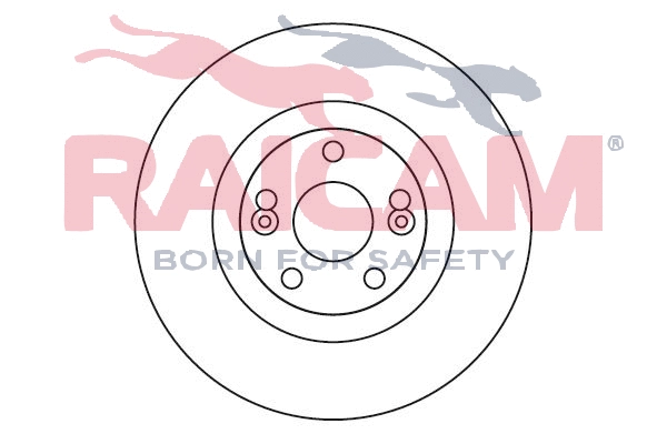 Disque de frein RAICAM RD00687