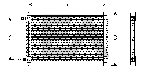 Condenseur, climatisation EACLIMA 30C76001