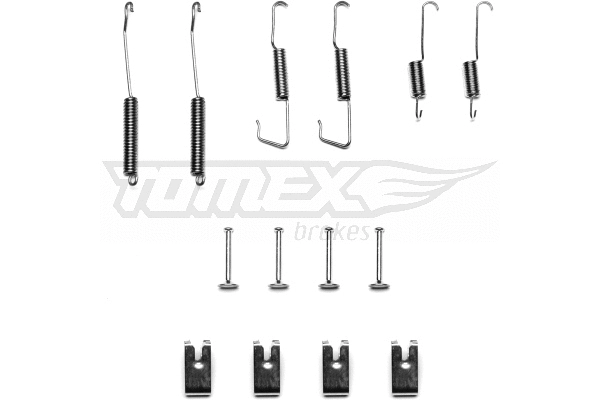 Kit d'accessoires, mâchoire de frein TOMEX Brakes TX 40-36