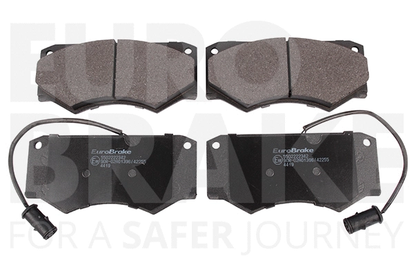 Kit de plaquettes de frein, frein à disque EUROBRAKE 5502222342