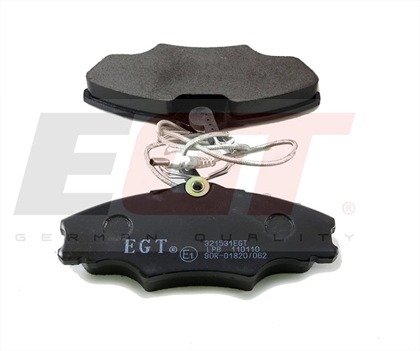 Kit de plaquettes de frein, frein à disque EGT 321531EGT
