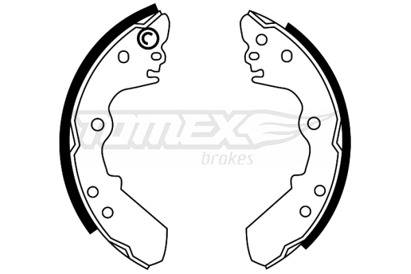 Jeu de mâchoires de frein TOMEX Brakes TX 22-47