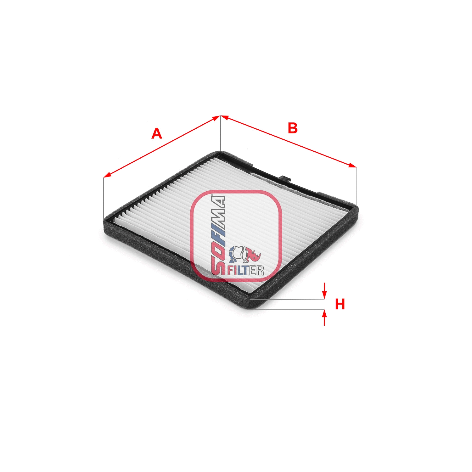 Filtre, air de l'habitacle SOFIMA S 3116 C