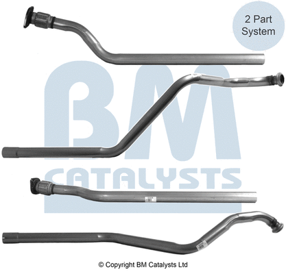 Tuyau d'échappement BM CATALYSTS BM50028
