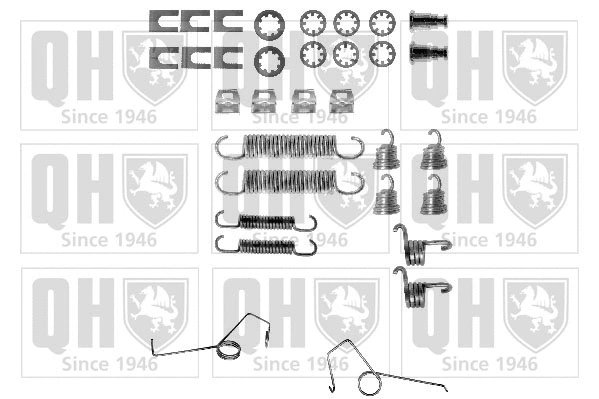 Kit d'accessoires, mâchoire de frein QUINTON HAZELL BFK280