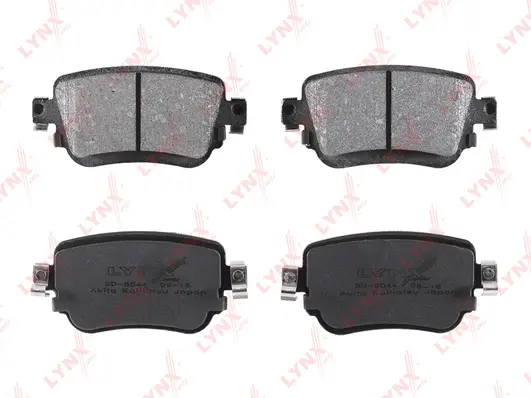 Kit de plaquettes de frein, frein à disque LYNXAUTO BD-8044