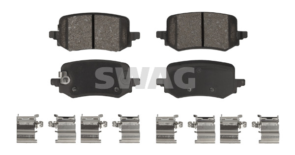 Kit de plaquettes de frein, frein à disque SWAG 33 11 0389