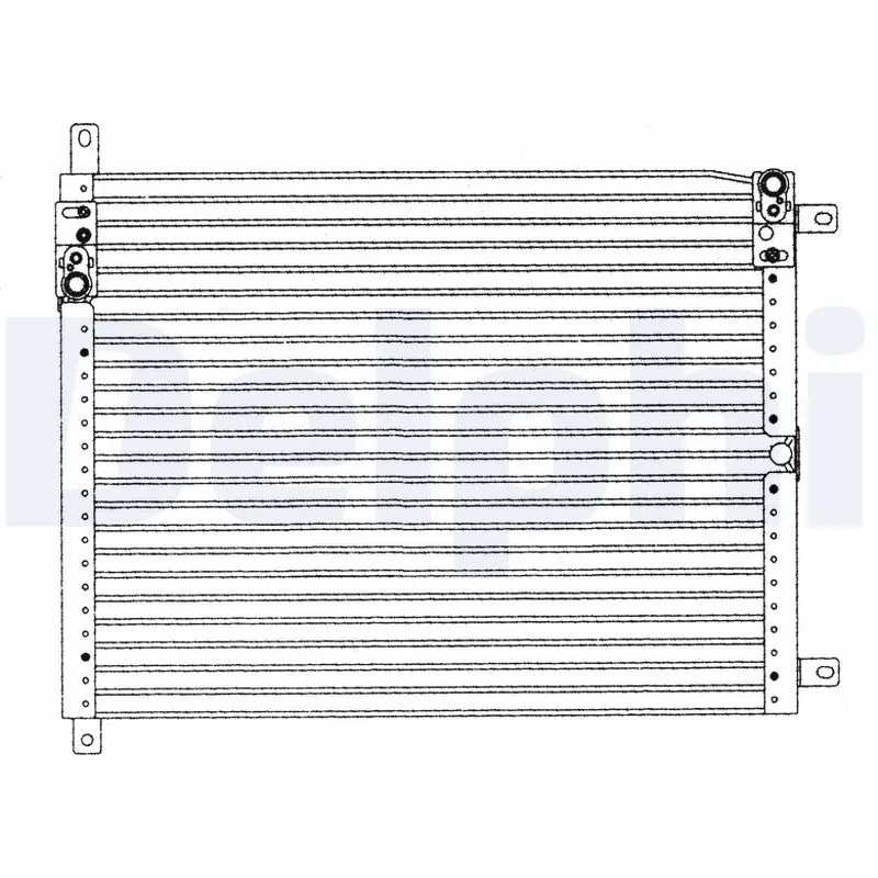 Condenseur, climatisation DELPHI TSP0225208