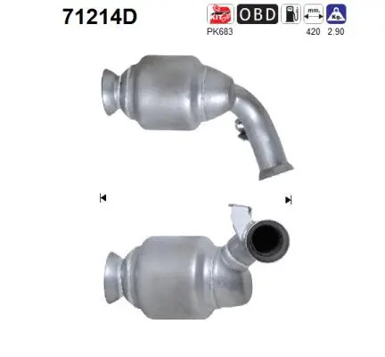 Catalyseur AS 71214D