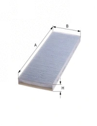 Filtre, air de l'habitacle SAMPIYON FILTER CK 0001