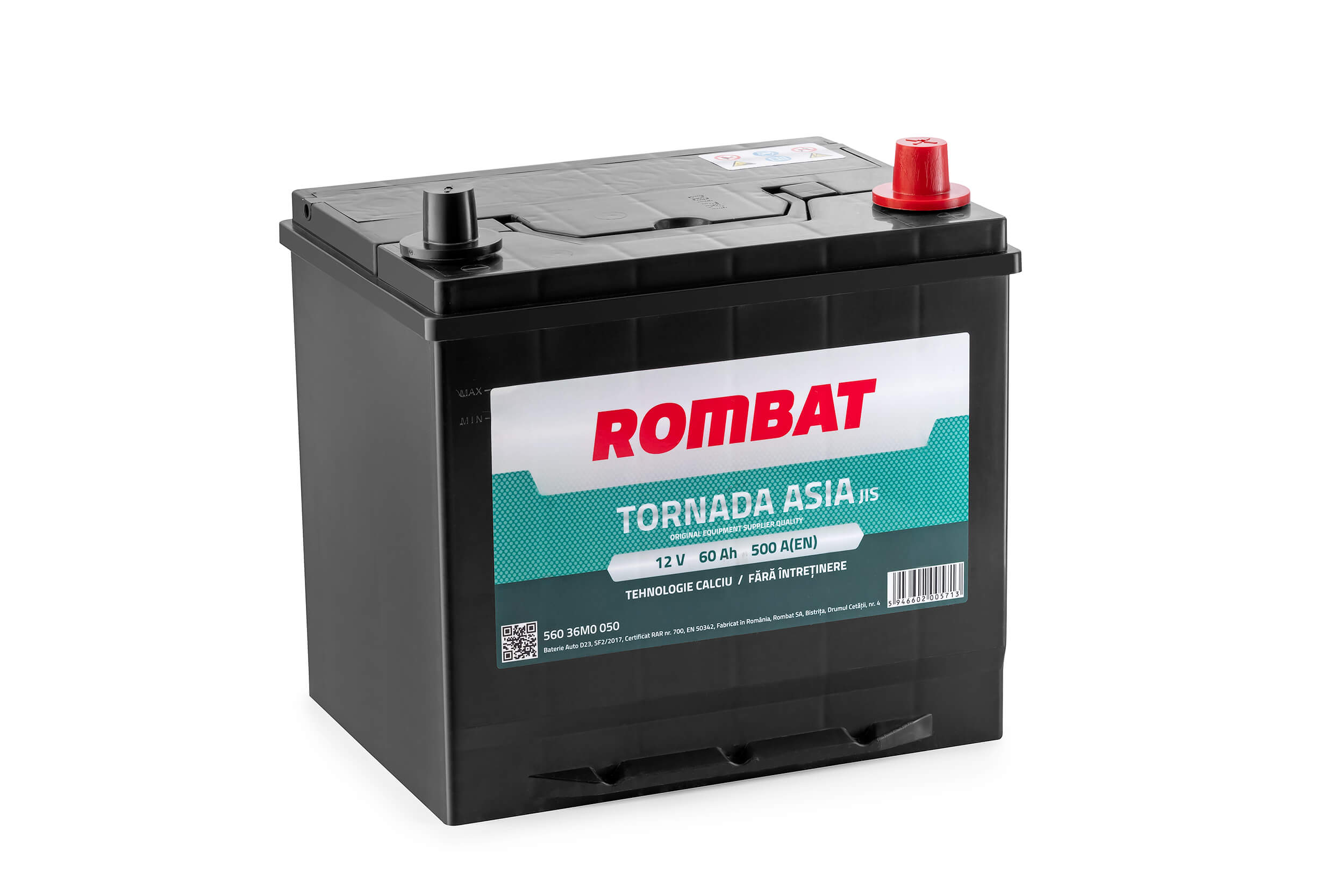 Batterie de démarrage ROMBAT 560 36M0 050