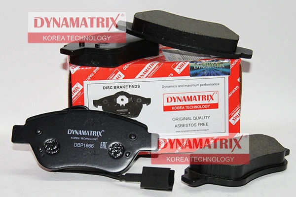 Kit de plaquettes de frein, frein à disque DYNAMATRIX DBP1666