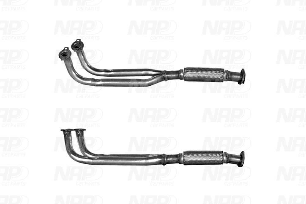 Tuyau d'échappement NAP carPARTS CAF10243