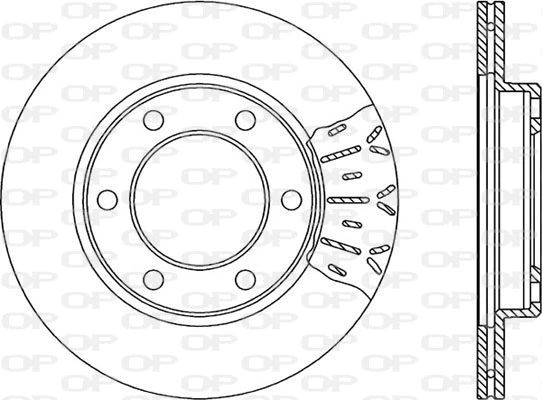 Disque de frein OPEN PARTS BDR1833.20