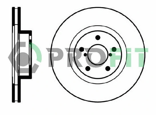 Disque de frein PROFIT 5010-0679