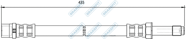Flexible de frein APEC BHO4307