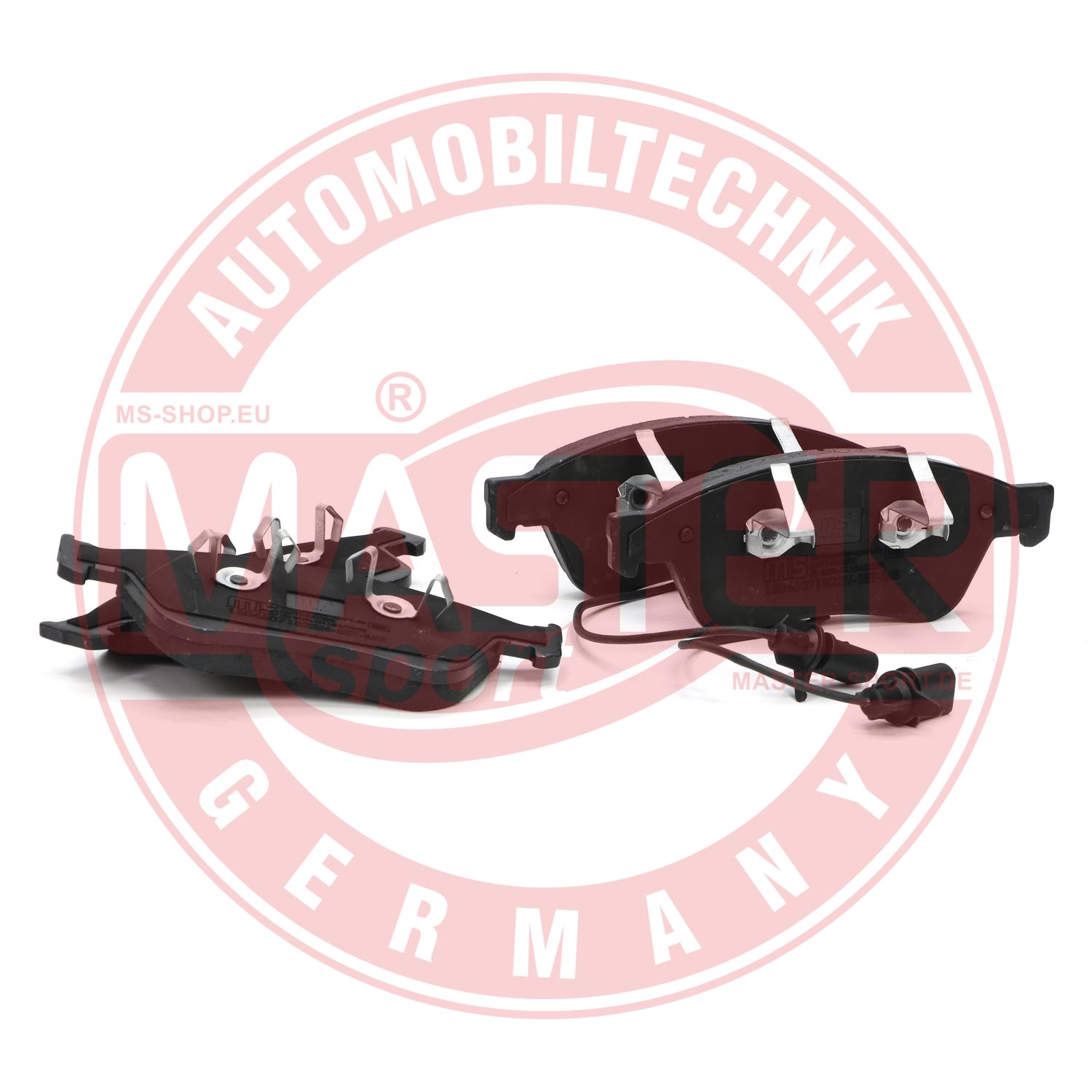 Kit de plaquettes de frein, frein à disque MASTER-SPORT GERMANY 13046071822N-SET-MS