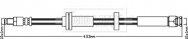 Flexible de frein BORG & BECK BBH8331