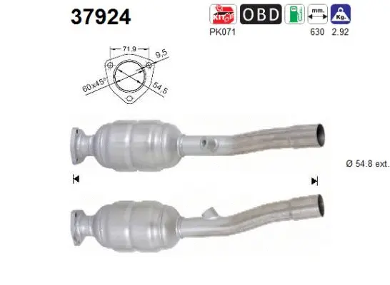 Catalyseur AS 37924