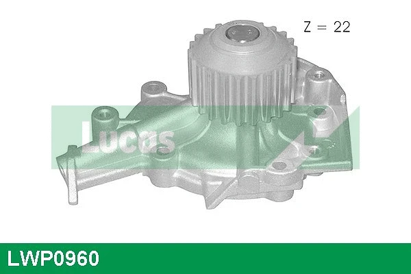 Pompe à eau, refroidissement du moteur LUCAS LWP0960