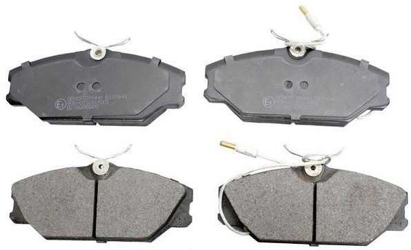 Kit de plaquettes de frein, frein à disque DENCKERMANN B110641