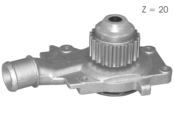 Pompe à eau, refroidissement du moteur TECDRIVE TPAE0199
